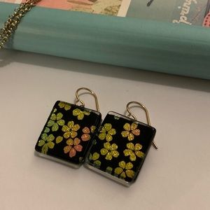 Dichroic Earrings